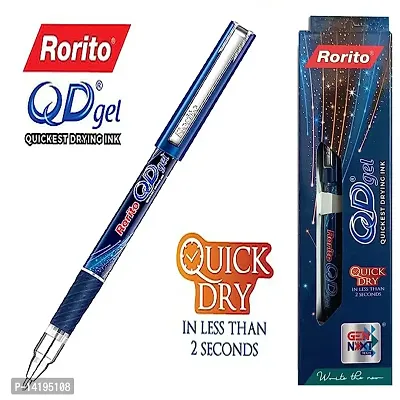 10 Rorito Qd Gel Pen With 40 Rorito B Max (Blue) Ball Pen-thumb2