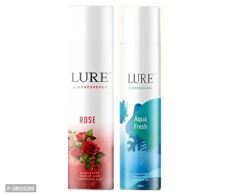 1 Rose Air Freshener 220Ml + 1 Aqua Fresh Air Freshener 220Ml