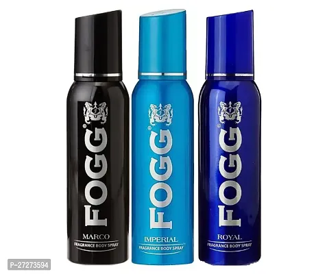 1 FOGG ROYAL BODY SPRAY FOR MEN 120ML + 1 FOGG IMPERIAL BODY SPRAY FOR MEN 120ML + 1 FOGG MARCO BODY SPRAY FOR MEN 120ML-thumb0