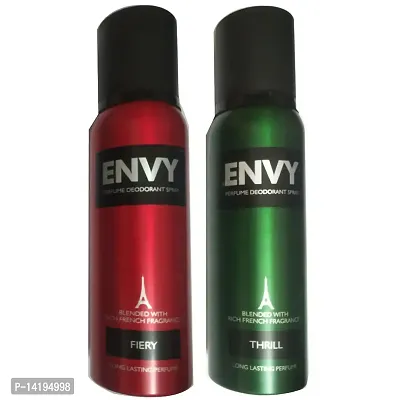 1 Envy Fiery Deodorant Spray 120 ML With 1 Envy Thrill Deodorant Spray 120 ML-thumb0