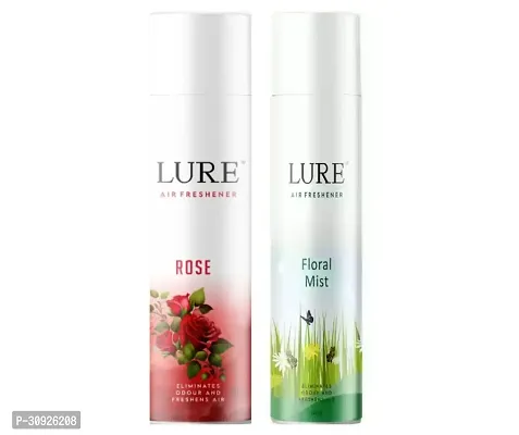 1 Rose Air Freshener 220Ml + 1 Floral Mist Air Freshener 220Ml