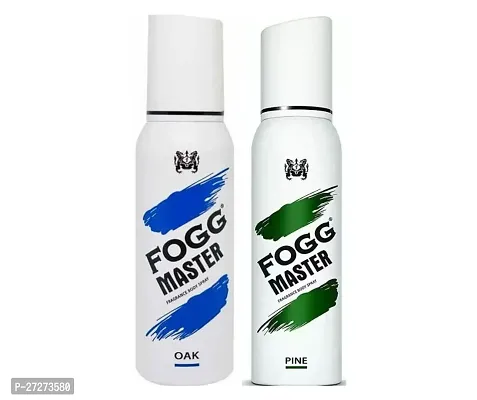 1 FOGG MASTER OAK BODY SPRAY DEO 120ML + 1 FOGG MASTER PINE BODY SPRAY DEO 120ML