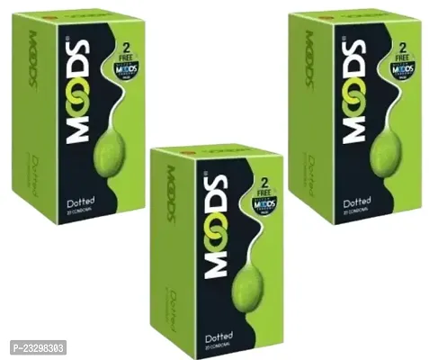 3 MOODS DOTTED CONDOMS (20PCS)