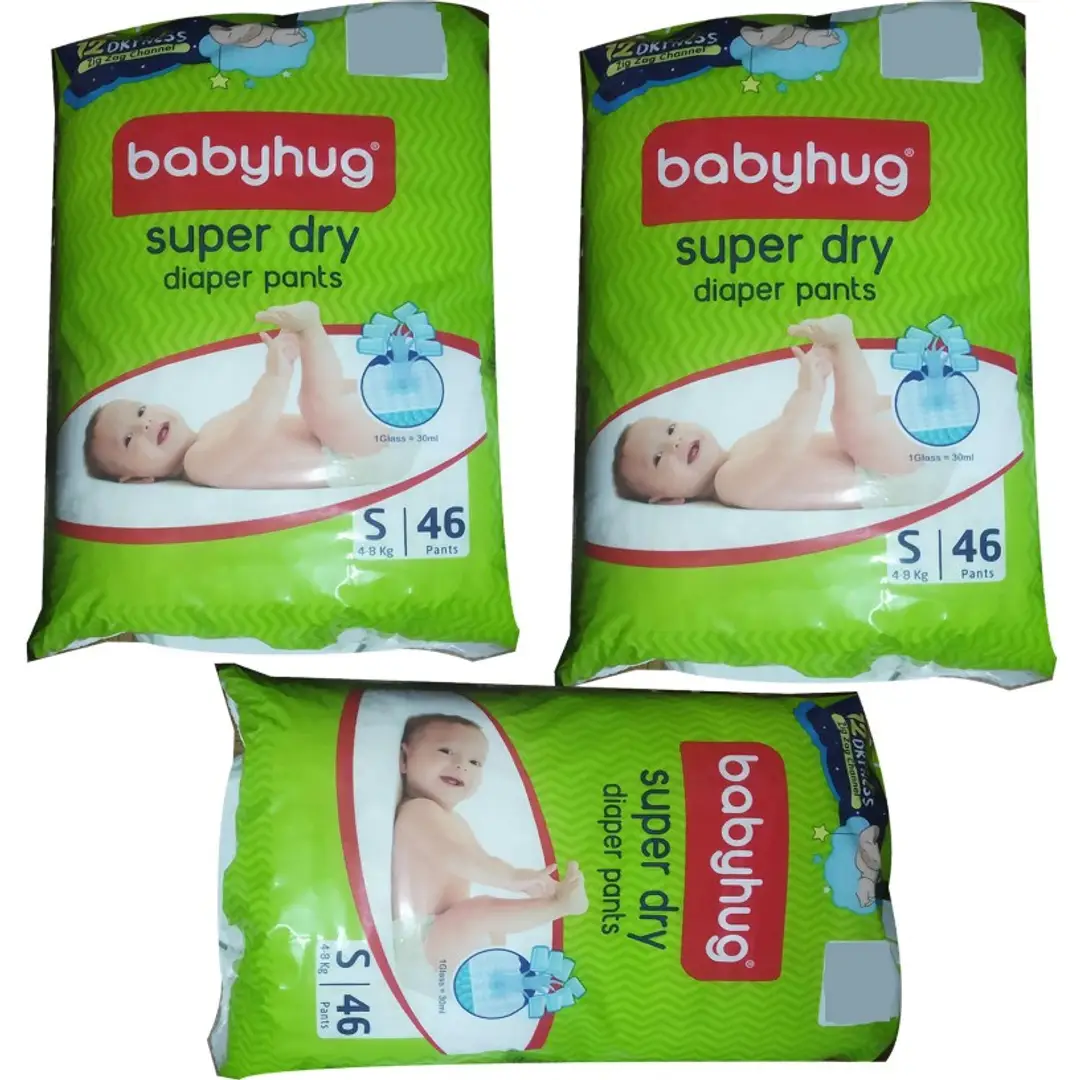 BABYHUG Advanced Soft Diaper Pants, Newborn Size (upto 4 kgs) – PyaraBaby