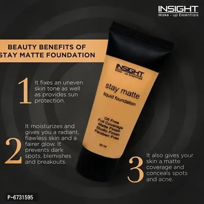 1 INSIGHT 3IN1 PRIMER (PRIMES, PROTECTS and MOISTURISES) 30ML+1 INSIGHT STAY MATTE LIQUID FOUNDATION 30ML-thumb2