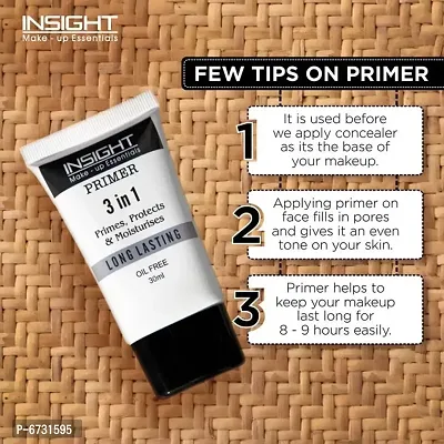 1 INSIGHT 3IN1 PRIMER (PRIMES, PROTECTS and MOISTURISES) 30ML+1 INSIGHT STAY MATTE LIQUID FOUNDATION 30ML-thumb3