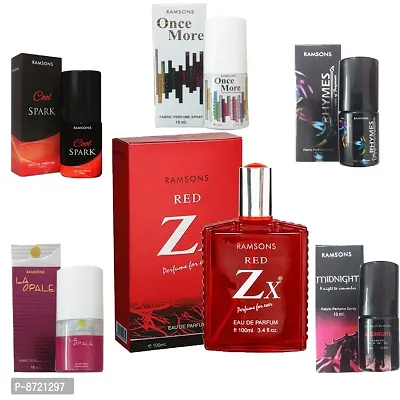 Buy 1 RAMSONS RED ZX PERFUME 100 ML 1 RAMSONS ONCE MORE PERFUME 10