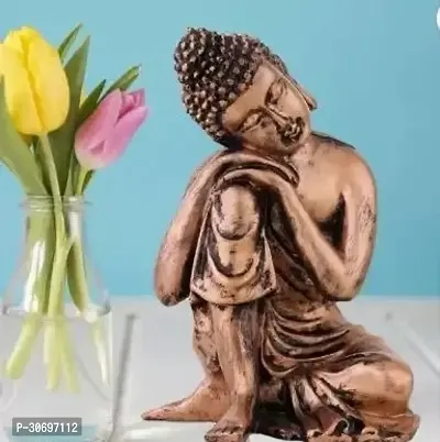 Antique Finish Handcrafted Thinking Buddha