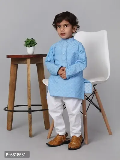 Cotton Kurta Pajama Set for Boys-thumb0