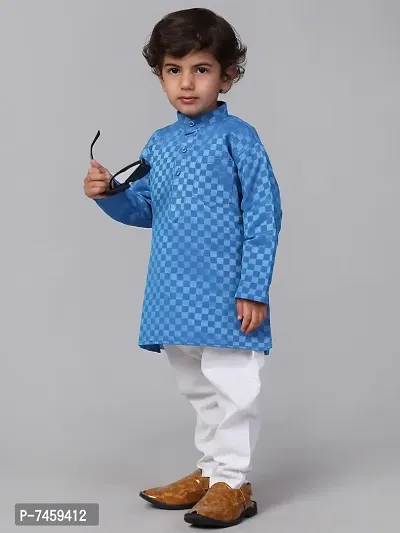 Cotton Kurta Pajama Set For Boys-thumb0