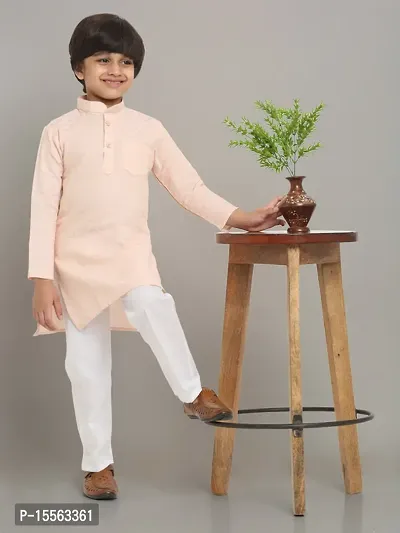 Stylish Cotton Blend Kurta Sets For Boys