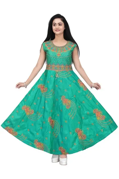 Classic Blend Embroidered Dress for Women