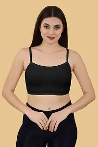 MAGICAL SLIP BRA / SPORT BRA PACK OF 5 MULTICOLOUR-thumb4