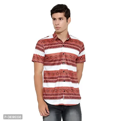 Reliable Multicoloured Cotton Printed Casual Shirt For Men-thumb0