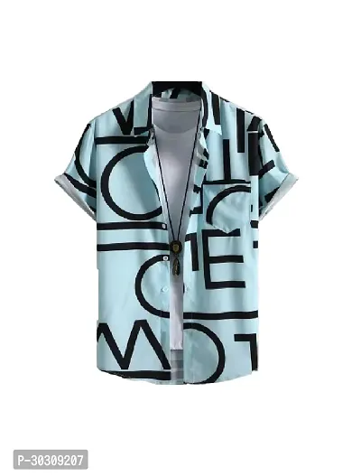 Reliable Multicoloured Cotton Printed Casual Shirt For Men-thumb0