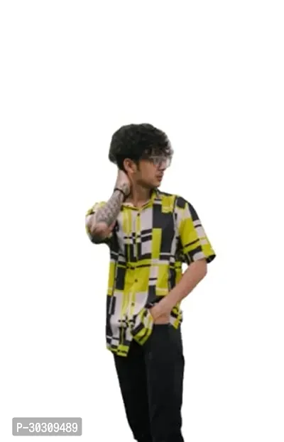 Reliable Multicoloured Cotton Printed Casual Shirt For Men