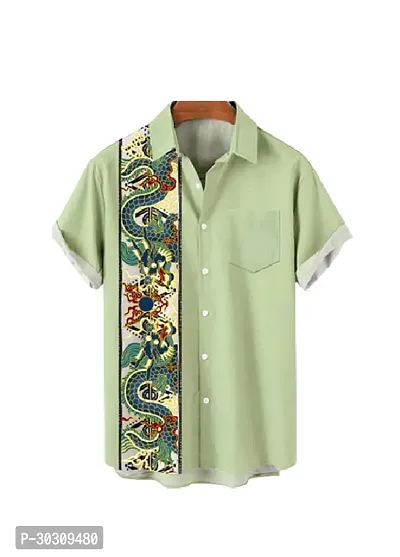 Reliable Multicoloured Cotton Printed Casual Shirt For Men-thumb0