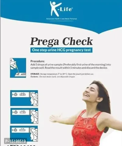 Prega Check Quik One Step Pregnancy Test Kit Pack Of 5-thumb3