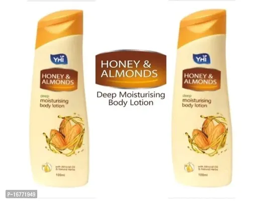 Honey and almonds mositurising  body lotion pack of 2  (100ml)-thumb0
