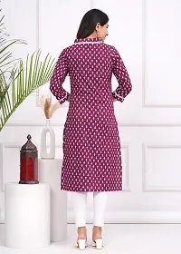 Stylish Printed Cotton Stitched Kurti For Women, Pack Of 2-thumb2