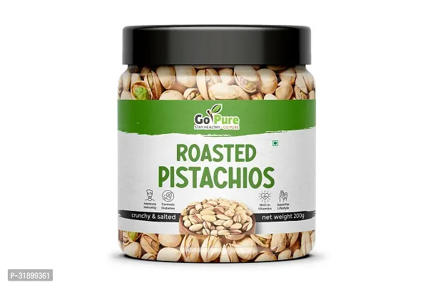 Natural Roasted Pistachios 200 Gm