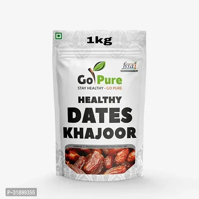 Natural Dates Dry Fruit 1 Kg-thumb0