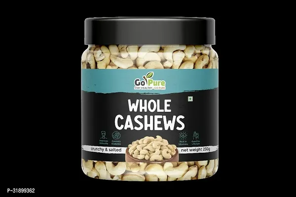 Natural Whole Cashews 250 Gm