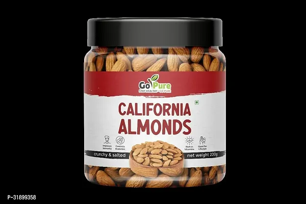 Natural California Almonds 250 Gm-thumb0