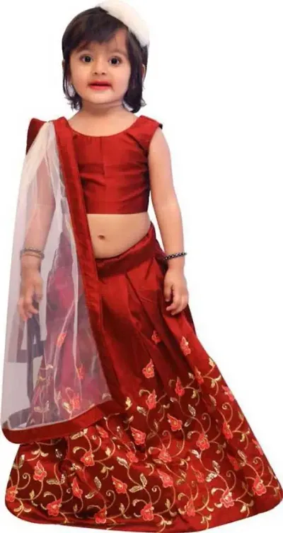 Kids Lehenga Choli Dupatta Set