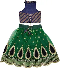 Kids Lehenga Choli Dupatta Set-thumb1