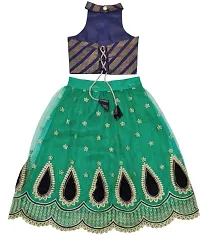 Kids Lehenga Choli Dupatta Set-thumb1