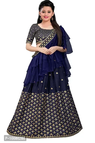 Kids Lehenga Choli Dupatta Set