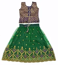 Kids Lehenga Choli Dupatta Set-thumb1