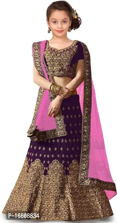 Kids Lehenga Choli Dupatta Set