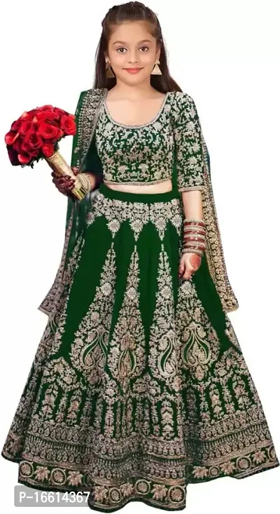 Kids Lehenga Choli Dupatta Set