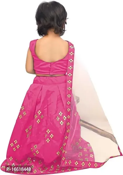 Kids Lehenga Choli Dupatta Set-thumb2