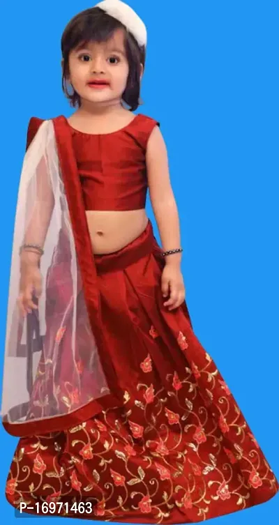 Kids Lehenga Choli Dupatta Set