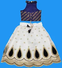 Kids Lehenga Choli Dupatta Set-thumb2