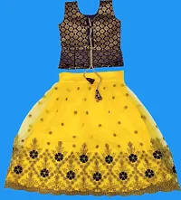 Kids Lehenga Choli Dupatta Set-thumb1