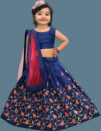 Kids Lehenga Choli Dupatta Set-thumb1