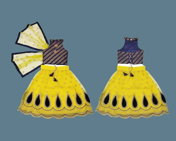 KRISHNAV ENTERPRISE GIRLS READYMADE LEHENGA CHOLI