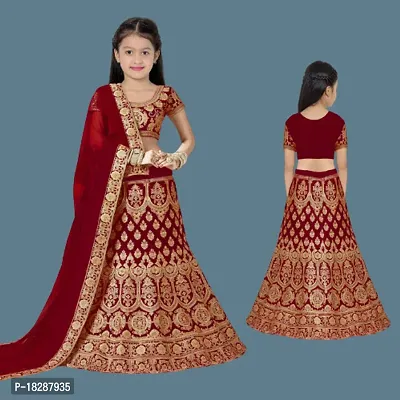 Kids Lehenga Choli Dupatta Set