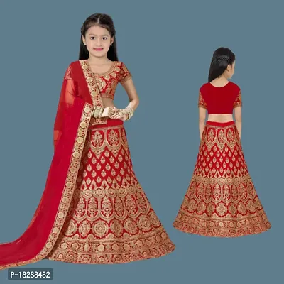 Kids Lehenga Choli Dupatta Set