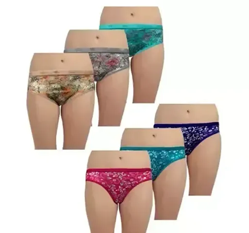 Stylish Fancy Blend Panty For Women Pack Of