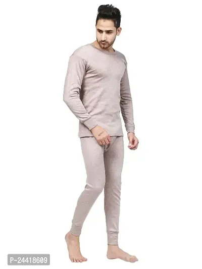 Expert Stylish Platinum Wool Thermal Set for Men Pack of 1-thumb0