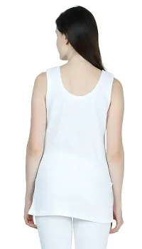 JAGGI Women Thermal W/S Sleeve TOP White (M)-thumb1