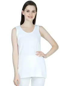 JAGGI Women Thermal W/S Sleeve TOP White (M)-thumb3