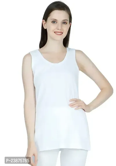 JAGGI Women Thermal W/S Sleeve TOP White (M)-thumb4