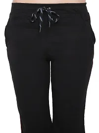 JAGGI Cotton Slim Fit Women Short Capri Katrina Pants (2XL, Black)-thumb4