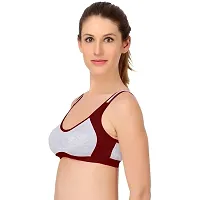 Stylist Cotton Blend Non Padded Bras For Women Pack Of 1-thumb1